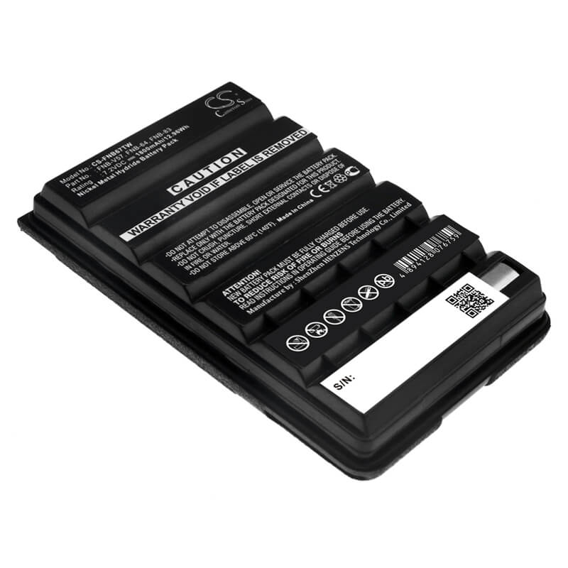 7.2V, 1800mAh, Ni-MH Battery fits Yaesu, Ft-250e, Ft-250r, 12.96Wh