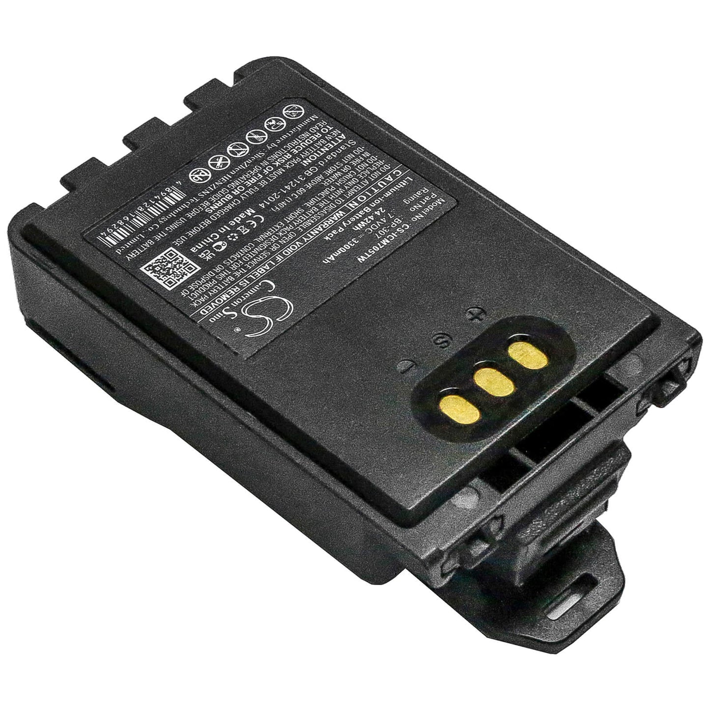 7.4V, 3300mAh, Li-ion Battery fits Icom, Ic-705, Id-31e, 24.42Wh