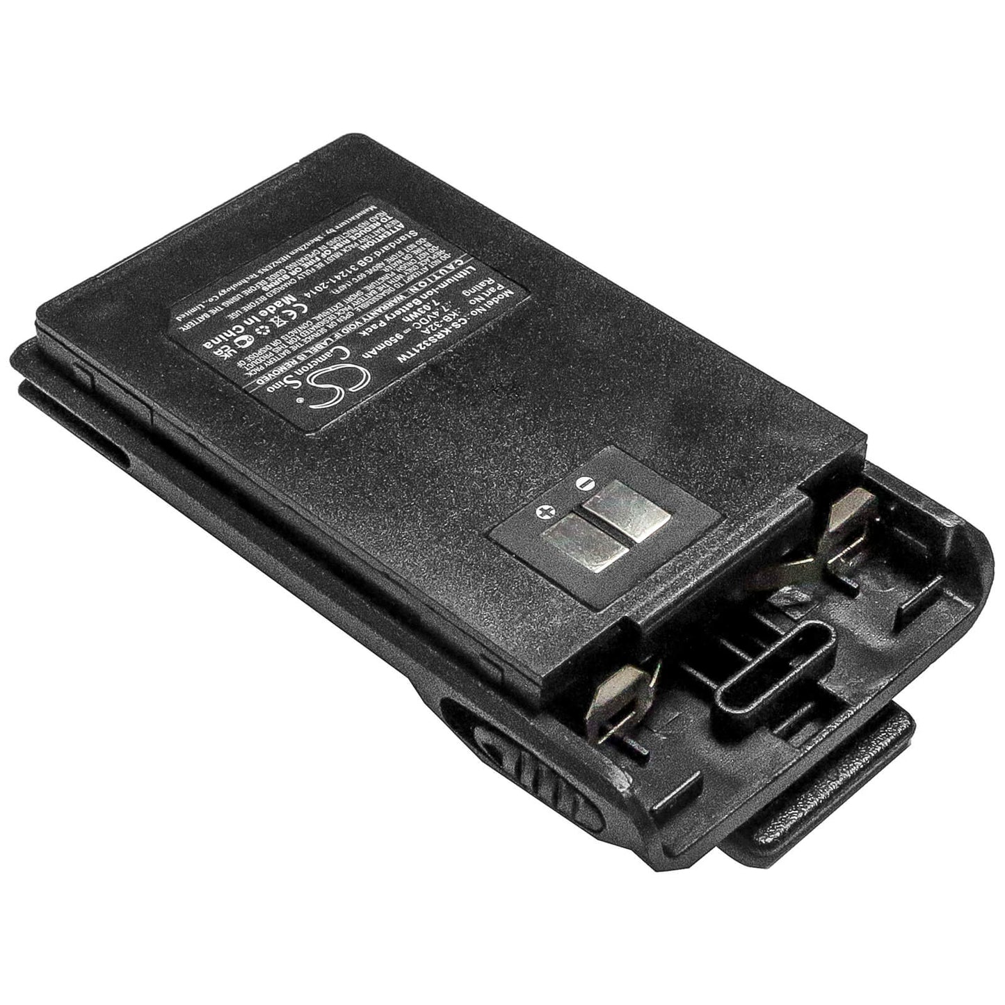 7.4V, 950mAh, Li-ion Battery fits Kirisun, Pt-3200, 7.03Wh