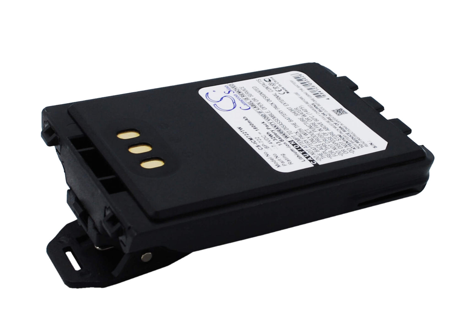 7.4V, 1800mAh, Li-ion Battery fits Icom, Id-31a, Id-31e, 13.32Wh