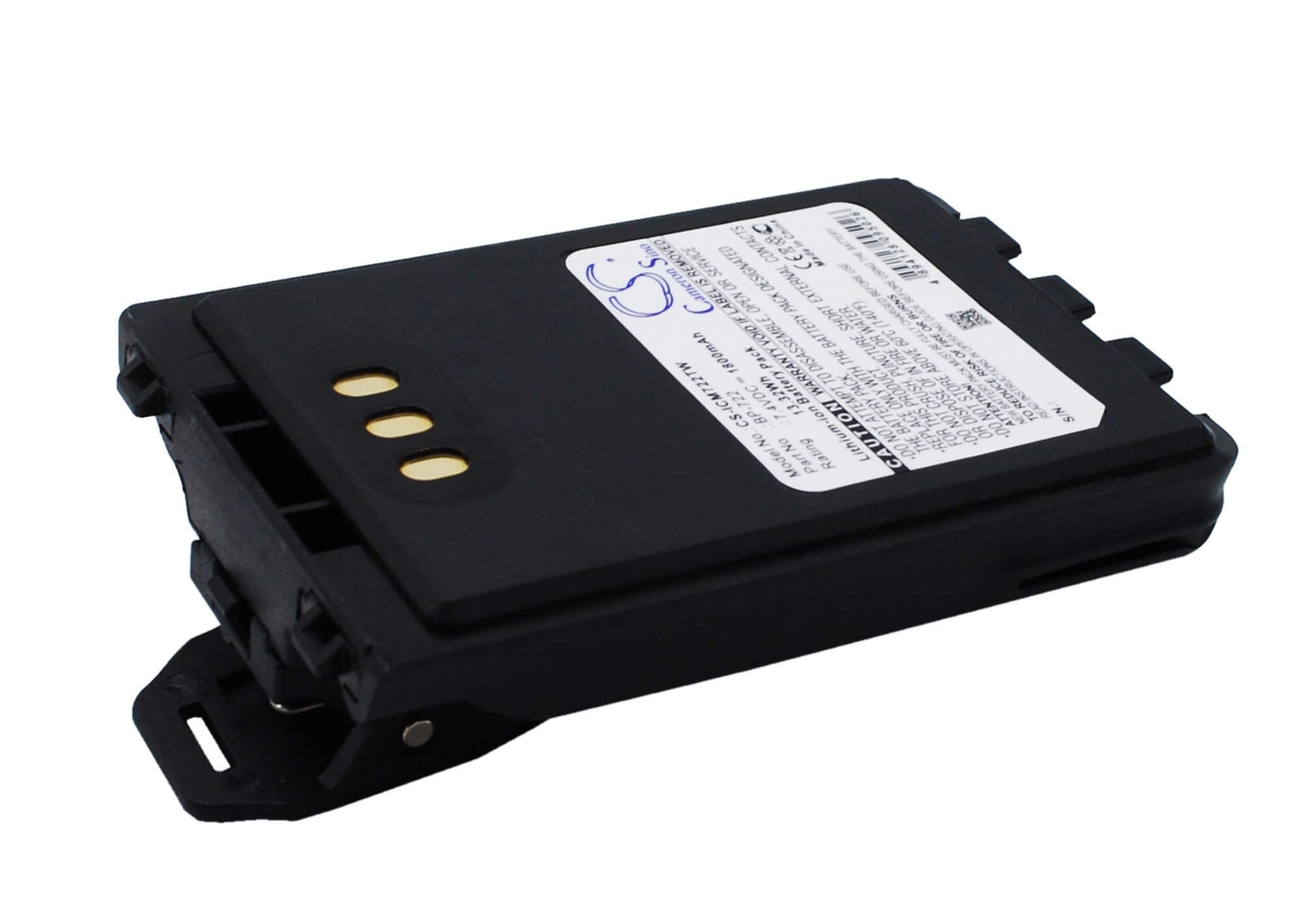 7.4V, 1800mAh, Li-ion Battery fits Icom, Id-31a, Id-31e, 13.32Wh
