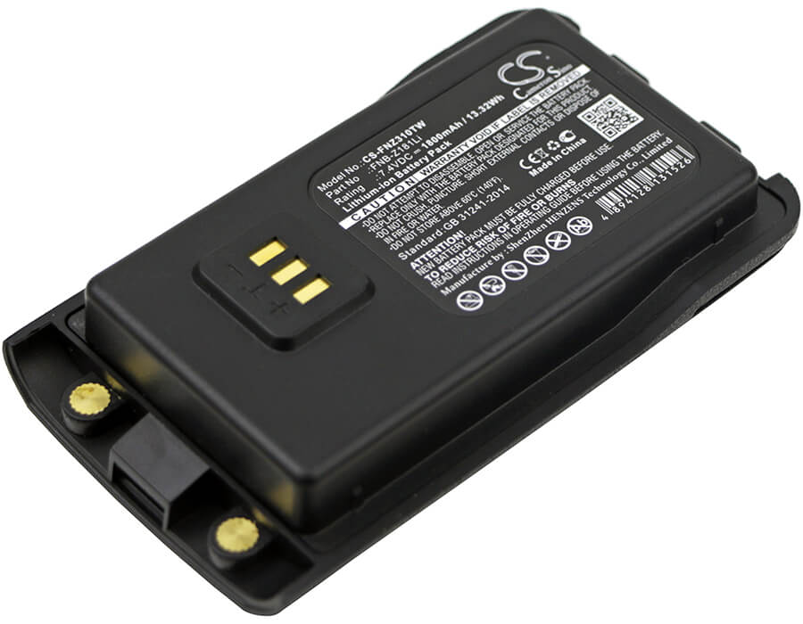 7.4V, 1800mAh, Li-ion Battery fits Vertex, Evx-c31, Vz-30, 13.32Wh