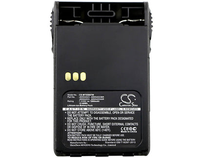 7.2V, 1800mAh, Li-ion Battery fits Motorola, Ex500, Ex560, 12.96Wh