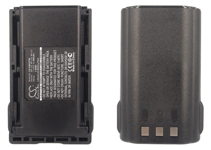 7.4V, 940mAh, Li-ion Battery fits Icom, Ic-4011, Ic-a14, 6.956Wh
