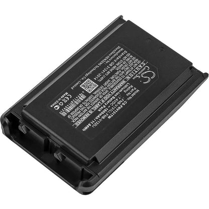 7.4V, 1600mAh, Li-ion Battery fits Vertex, Vx-230, Vx-231, 11.84Wh