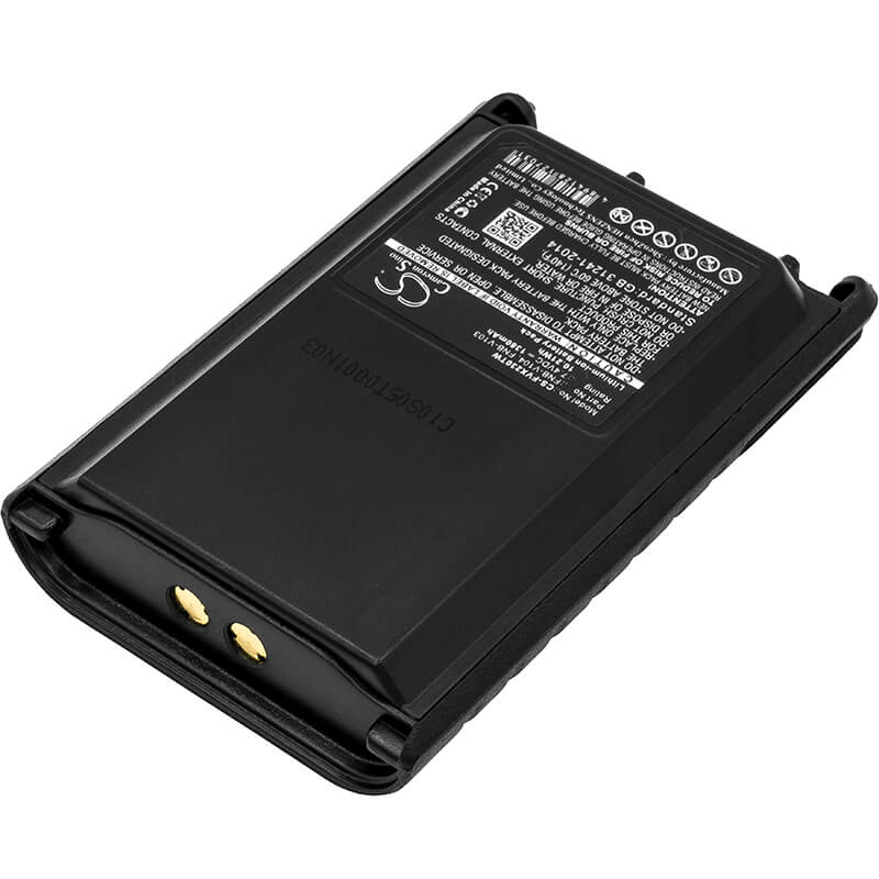 7.4V, 1380mAh, Li-ion Battery fits Yaesu, Vx230, Vx-230, 10.212Wh