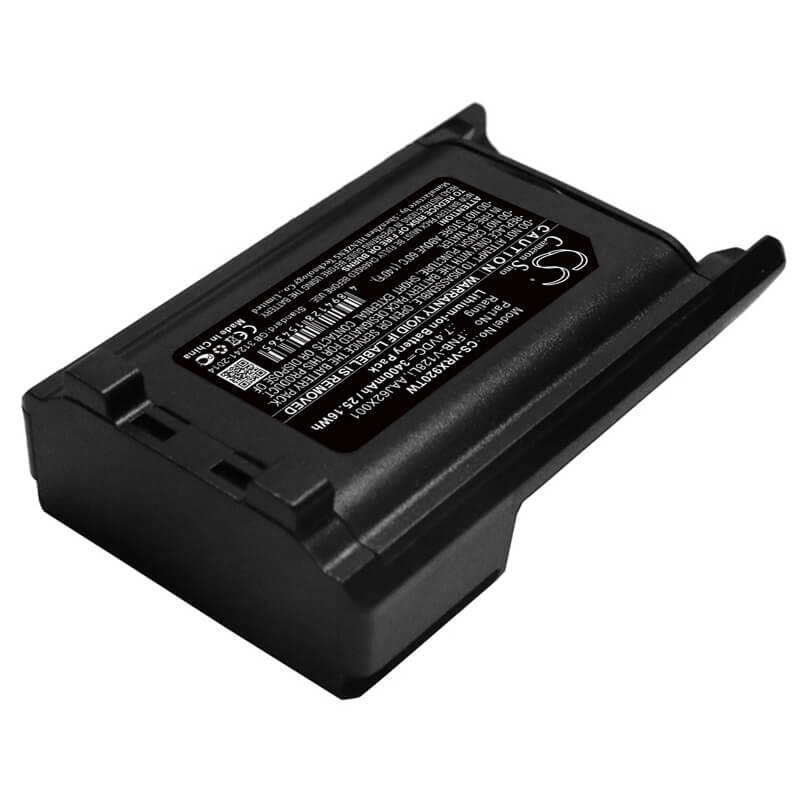 7.4V, 3400mAh, Li-ion Battery fits Vertex, Vx-820, Vx-821, 25.16Wh