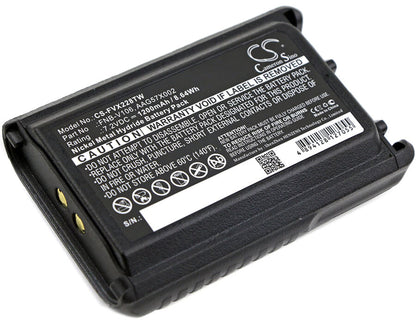 7.2V, 1200mAh, Ni-MH Battery fits Yaesu, Vx-228, Vx-230, 8.64Wh