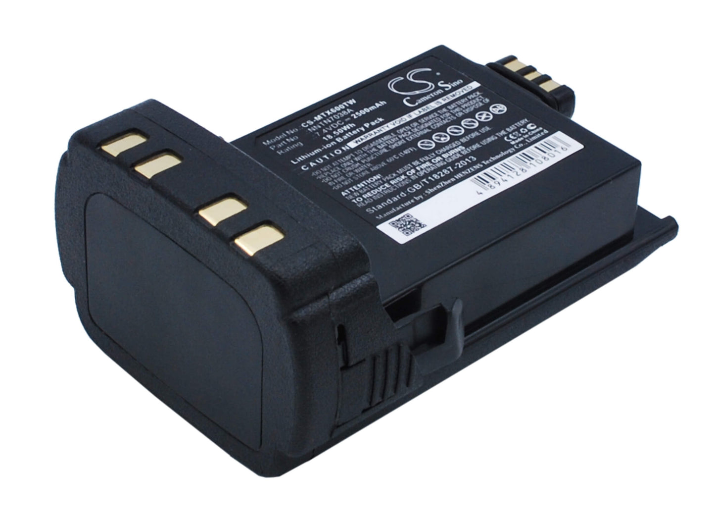 7.4V, 2500mAh, Li-ion Battery fits Motorola, Apx 5000, Apx 6000, 18.5Wh