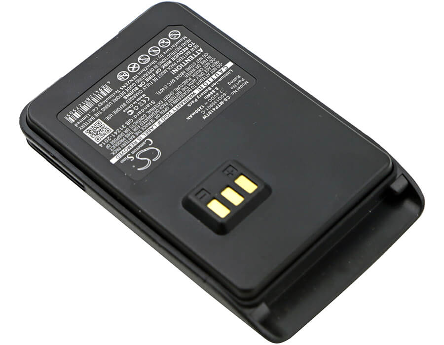 7.4V, 1200mAh, Li-ion Battery fits Motorola, Smp-418, Smp-458, 8.88Wh