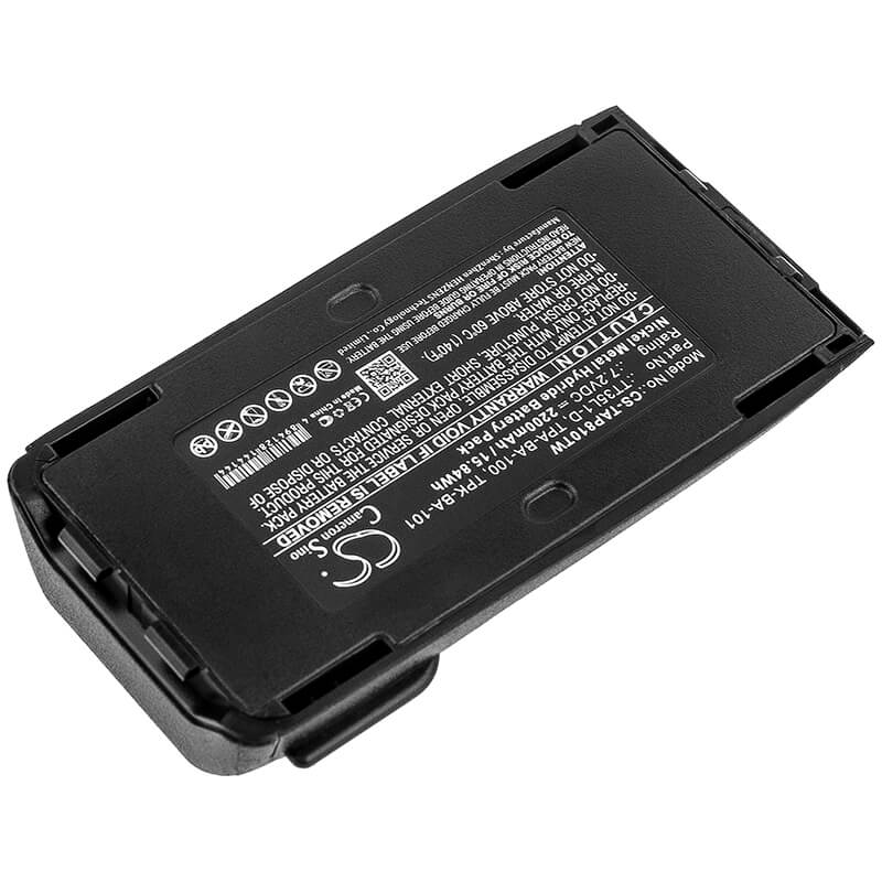 7.2V, 2200mAh, Ni-MH Battery fits Tait, Tp8100, Tp8110, 15.84Wh