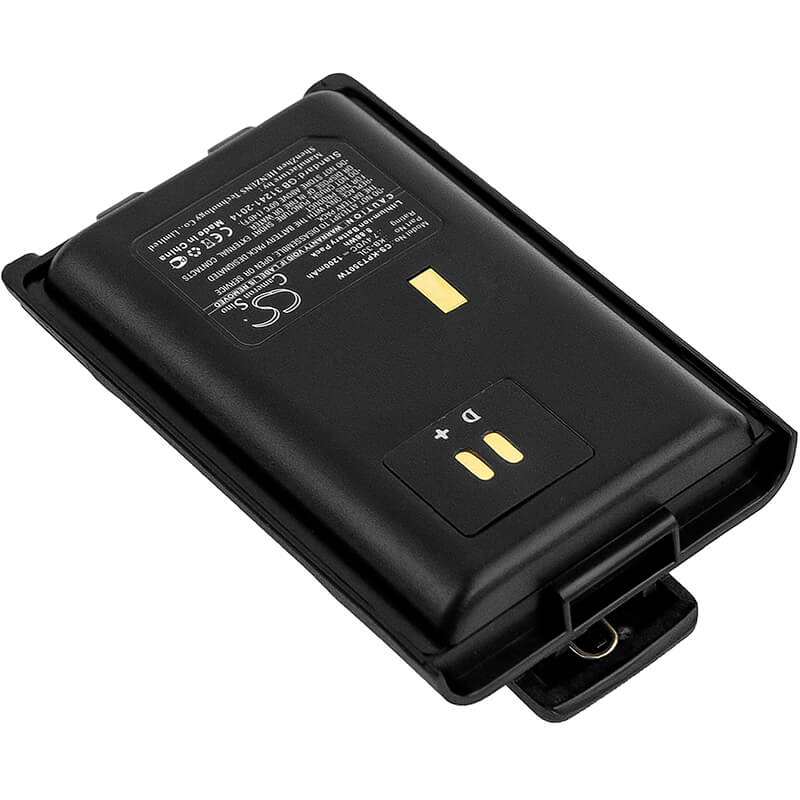 7.4V, 1200mAh, Li-ion Battery fits Kirisun, Pt-3300, Pt-3500, 8.88Wh