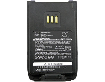 7.4V, 1500mAh, Li-ion Battery fits Hytera, Dp505, Pd402, 11.1Wh