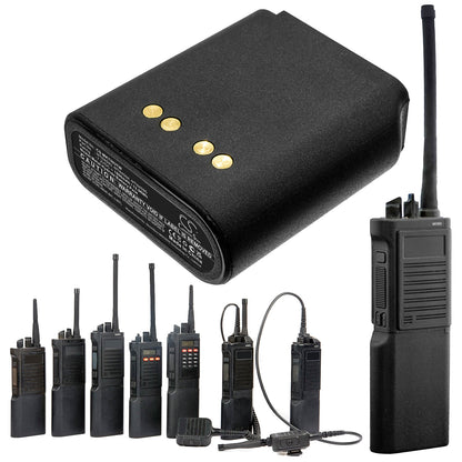 7.2V, 1800mAh, Ni-MH Battery fits Motorola, Astro Saber, Mx1000, 12.96Wh