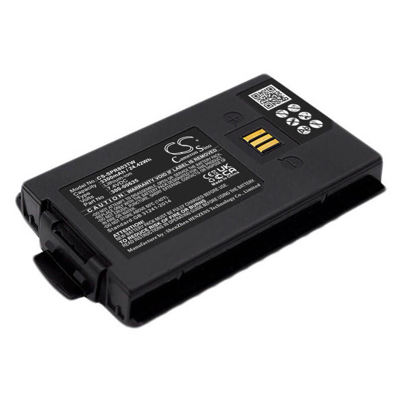 7.4V, 3300mAh, Li-ion Battery fits Simoco-sepura, Stp8000, Stp8030, 24.42Wh
