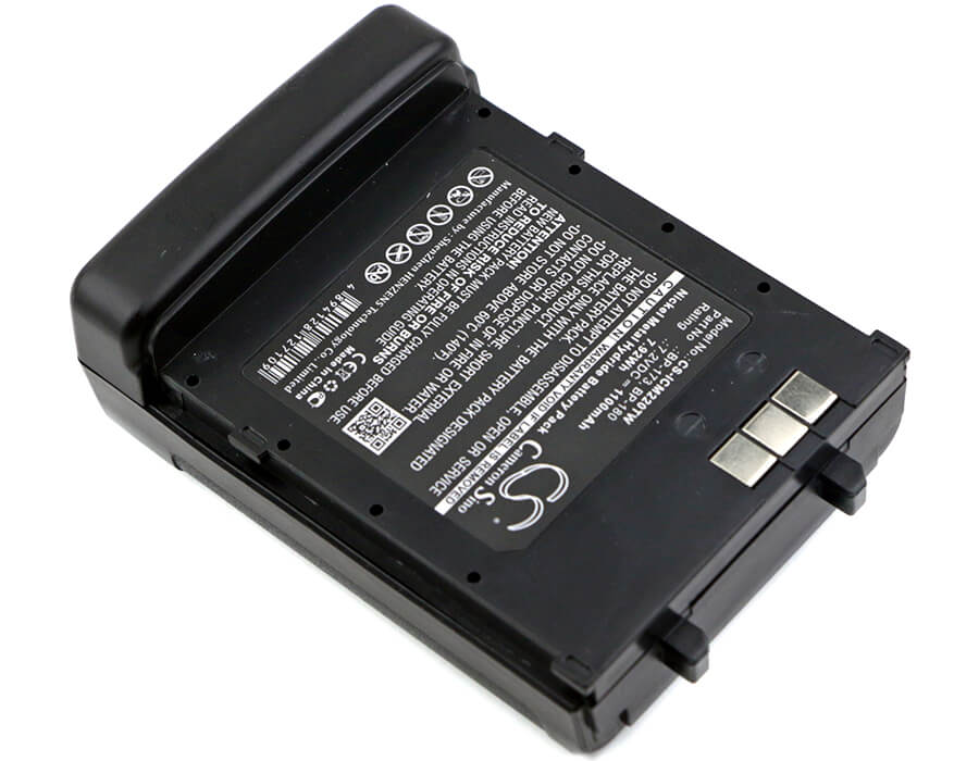 7.2V, 1100mAh, Ni-MH Battery fits Icom, Ic-12a, Ic-21ae, 7.92Wh