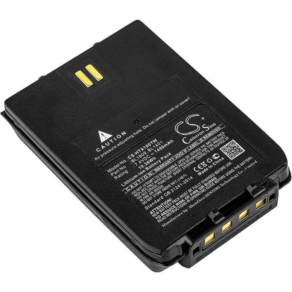 7.4V, 1400mAh, Li-ion Battery fits Hyt, X1e, X1p, 10.36Wh