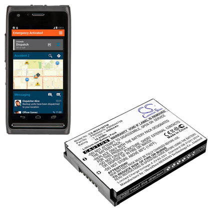 3.7V, 4500mAh, Li-ion Battery fits Motorola, L10i, L10ig, 16.65Wh