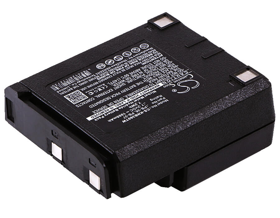7.2V, 1000mAh, Ni-MH Battery fits Kenwood, Th-235, Th-235a, 7.2Wh