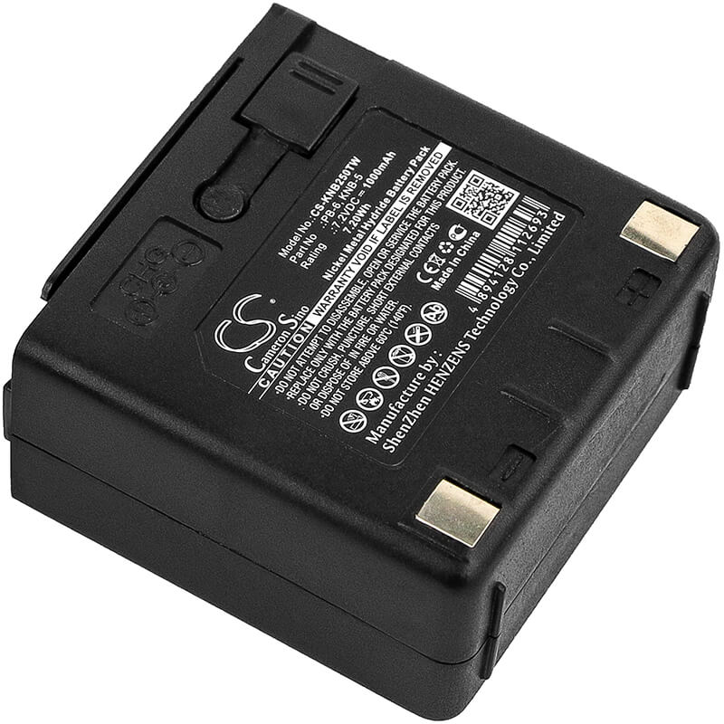 7.2V, 1000mAh, Ni-MH Battery fits Kenwood, Th-25, Th-25a, 7.2Wh