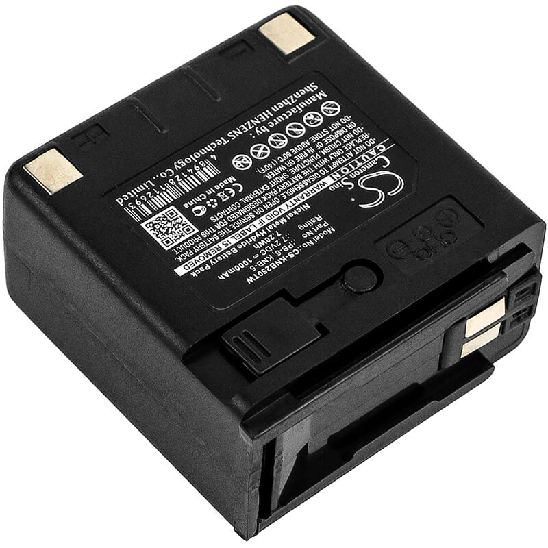 7.2V, 1000mAh, Ni-MH Battery fits Kenwood, Th-25, Th-25a, 7.2Wh