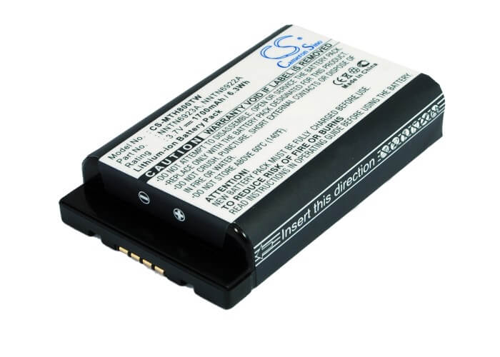 3.7V, 1700mAh, Li-ion Battery fits Motorola, Dtr410, Dtr520, 6.29Wh