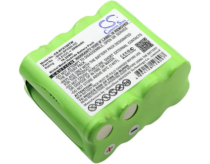 9.6V, 2000mAh, Ni-MH Battery fits Ritron, Patriot Rtx150, Patriot Rtx450, 19.2Wh