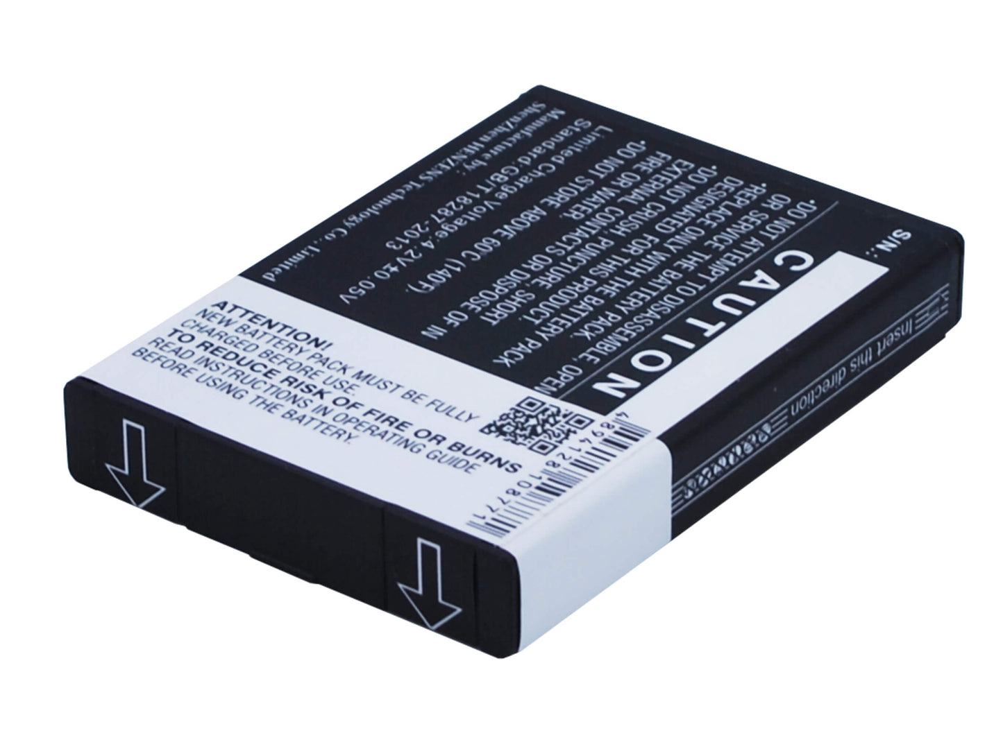 3.7V, 1500mAh, Li-ion Battery fits Icom, Ic-m23, Ic-m24, 5.55Wh