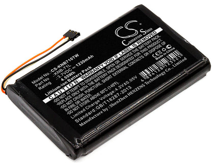 3.7V, 1230mAh, Li-ion Battery fits Kenwood, Pkt-03k, Pkt-23, 4.551Wh