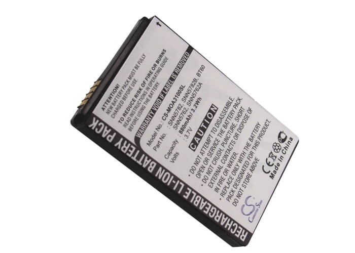 Two-way Radio 3.7V, 880mAh, Li-ion Battery fits Motorola, A3100, C168i, 3.256Wh