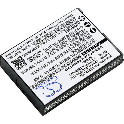 3.7V, 1800mAh, Li-Polymer Battery fits Horizon, Hx300, 6.66Wh