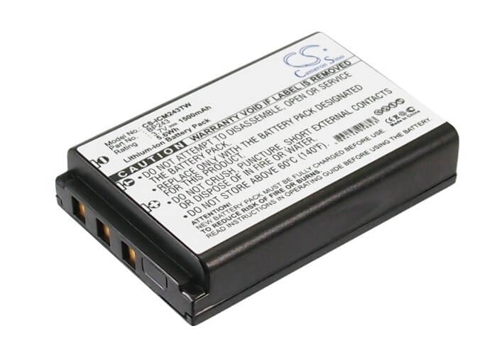 3.7V, 1500mAh, Li-ion Battery fits Icom, Ic-e7, Ic-p7, 5.55Wh