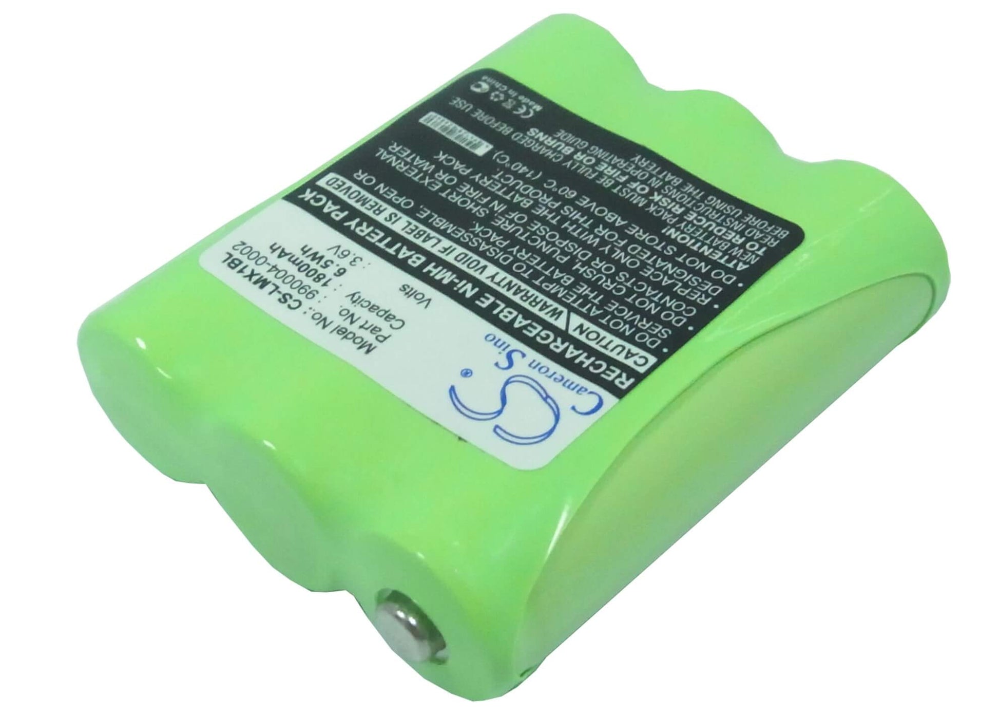 Two-way Radio 3.6V, 1800mAh, Ni-MH Battery fits Lxe, Mx2, 6.48Wh