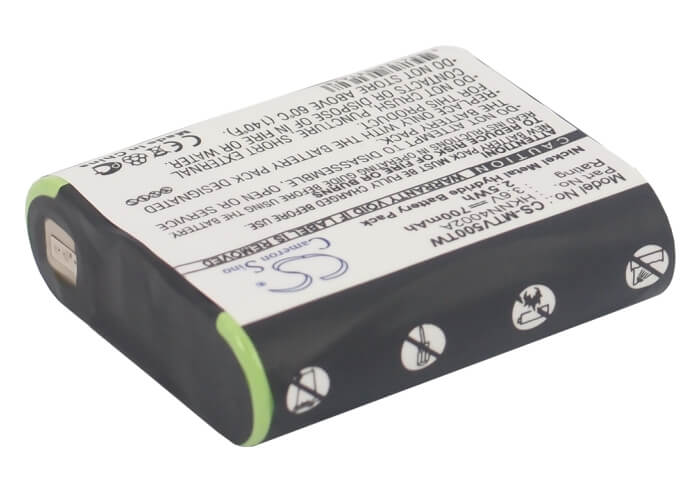 3.6V, 700mAh, Ni-MH Battery fits Motorola, Em1000, Em1000r, 2.52Wh