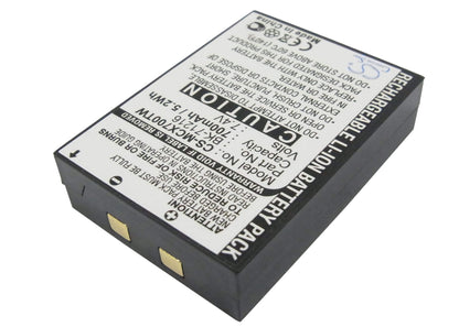 7.4V, 700mAh, Li-ion Battery fits Microtalk, Cxr700 25-mile Radio, Cxr800 27-mile Radio With Weat, 5.18Wh