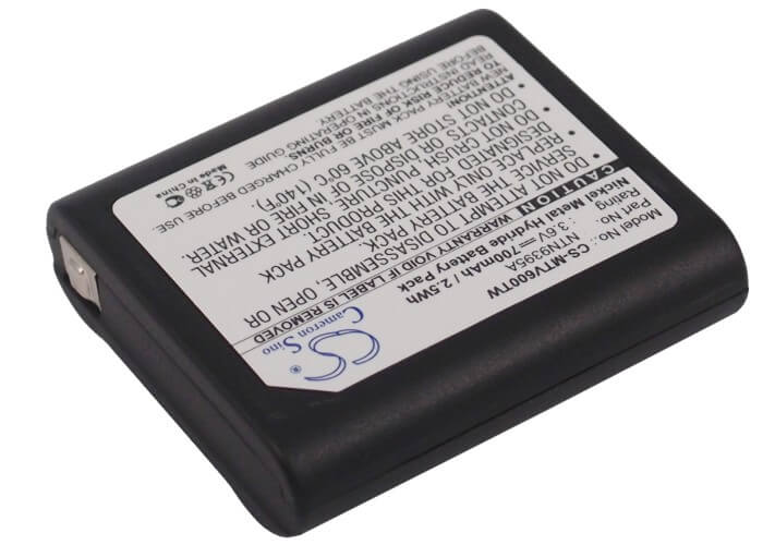 3.6V, 700mAh, Ni-MH Battery fits Motorola, Talkabout T6000, Talkabout T6200, 2.52Wh