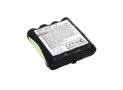 4.8V, 700mAh, Ni-MH Battery fits Switel, Wtf732, Wtf735, 3.36Wh