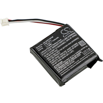 7.4V, 1100mAh, Li-Polymer Battery fits Standard Horizon, Hx150, 8.14Wh