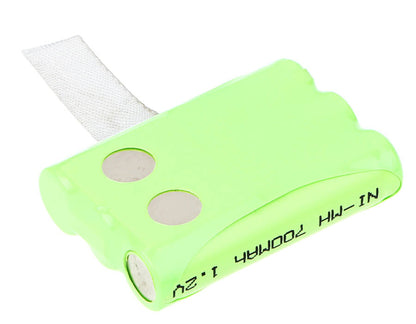 3.6V, 700mAh, Ni-MH Battery fits Cobra, Pr145, Pr150, 2.52Wh