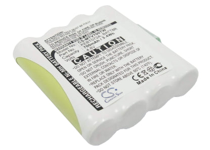 4.8V, 700mAh, Ni-MH Battery fits Motorola, M370h1a, Sx700r, 3.36Wh