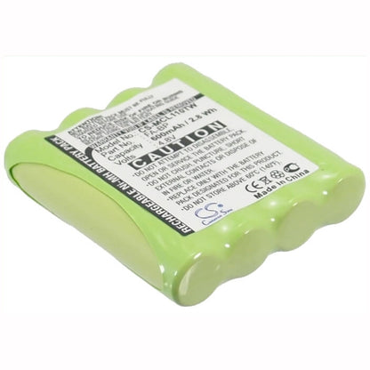 4.8V, 600mAh, Ni-MH Battery fits Motorola, Tlkr-t4, 2.88Wh