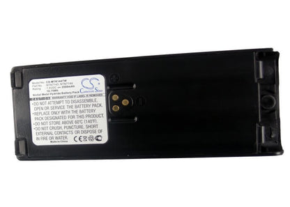 7.5V, 2500mAh, Ni-MH Battery fits Motorola, Gp1200, Gp2010, 18.75Wh