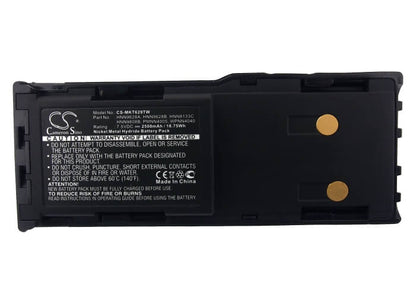7.5V, 2500mAh, Ni-MH Battery fits Motorola, Cp250, Cp450, 18.75Wh