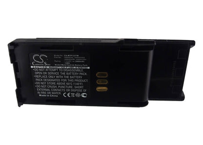 7.5V, 2000mAh, Ni-MH Battery fits Motorola, Radius P1225, Radius P1225 Ls, 15Wh