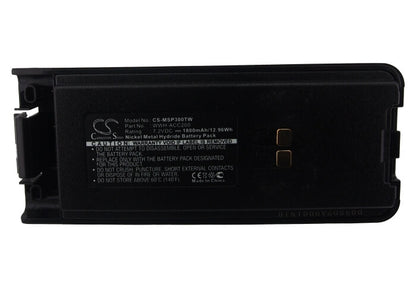 7.2V, 1800mAh, Ni-MH Battery fits Maxon, Sp300, Sp310, 12.96Wh