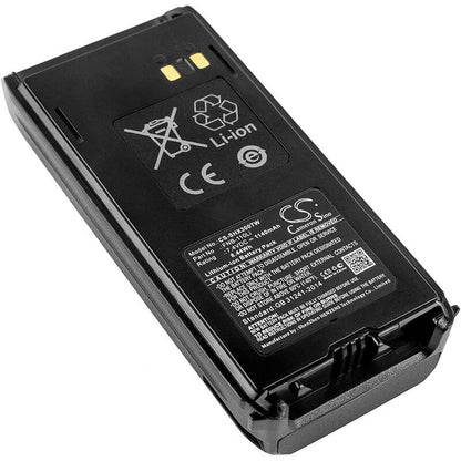 7.4V, 1140mAh, Li-ion Battery fits Standard Horizon, Hx 290, Hx290, 8.436Wh