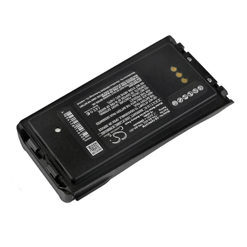 7.2V, 2500mAh, Ni-MH Battery fits Tait, Tp9100, Tp9135, 18Wh
