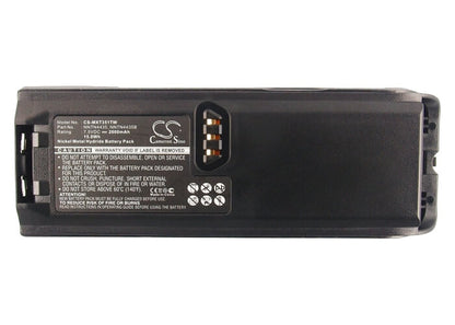 7.5V, 2000mAh, Ni-MH Battery fits Motorola, Ntn8293, Ntn8294, 15Wh