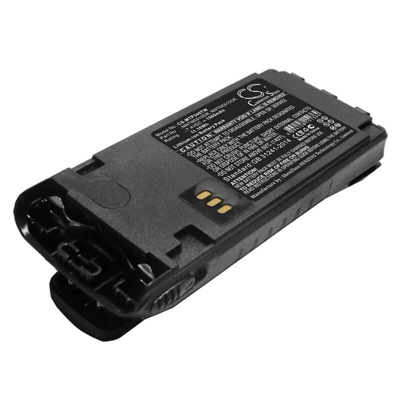 7.4V, 1500mAh, Li-ion Battery fits Motorola, Gp329 Ex, Gp340 Ex, 11.1Wh