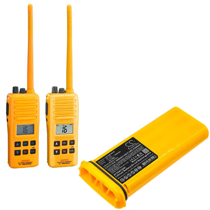 9.0V, 3300mAh, Lithium Battery fits Icom, Ic-gm1600, Ic-gm1600e, 29.7Wh